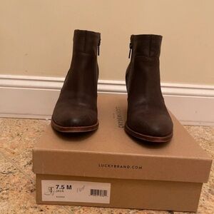 Lucky Brand Java Heeled Boots